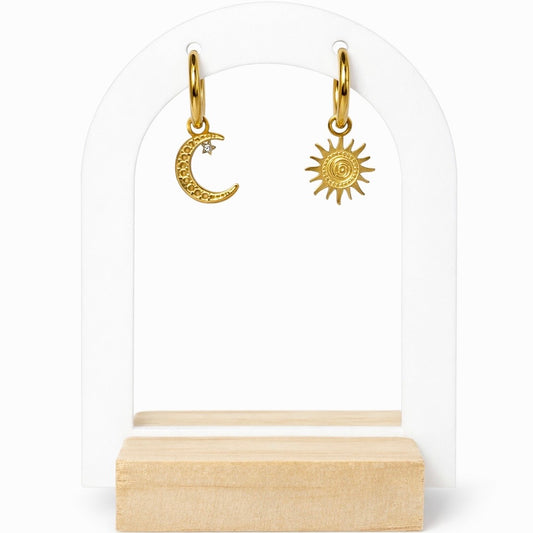 Soluna Ohrringe Mond + Sonne